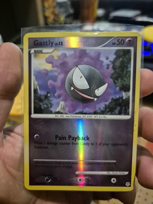 Gastly 82 Diamond and Pearl Reverse Holo card used