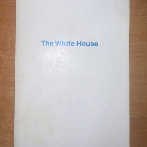 POTUS Reagan White House USA memorabilia set with brochure and foldable map