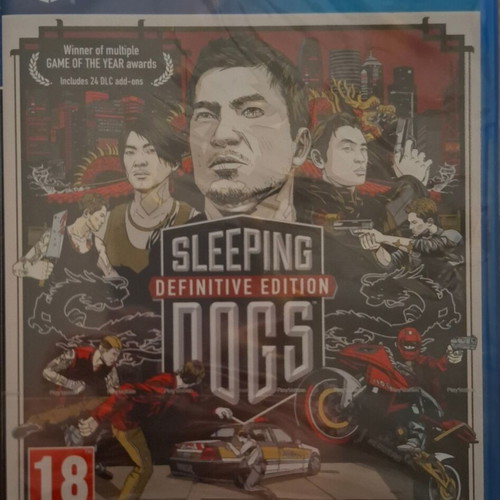 Sleeping Dogs Definitive Edition PS4 game new