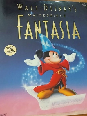 Fantasia Walt Disney 2x lazer disc σαν καινούργιο