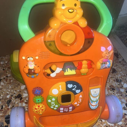 VTech Winnie the Pooh Activity Baby Walker like new