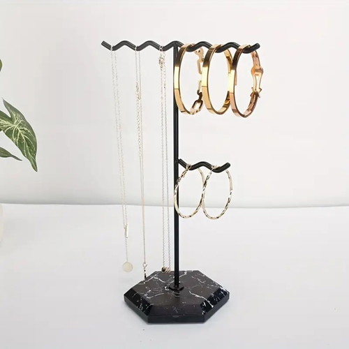 Jewelry Display Stand like new, black for earrings and necklaces