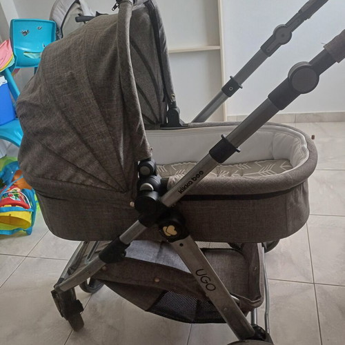 3-in-1 baby stroller with cushions