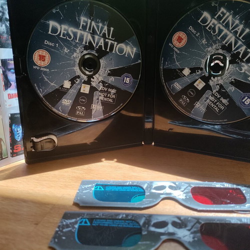 Final Destination DVD collection used, parts 1-6 with English subtitles