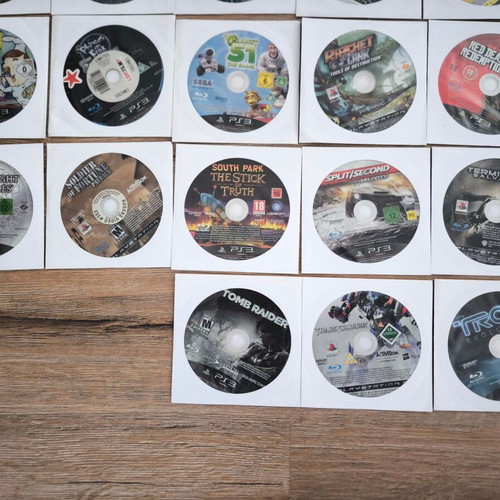 Original PS3 games, disc only, various titles
