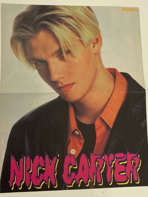 Nick Carter - Five Poster from magazine Katerina In good condition Price 4 Euros