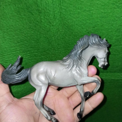 CollectA Lusitano Stallion Grey horse figure used 2011