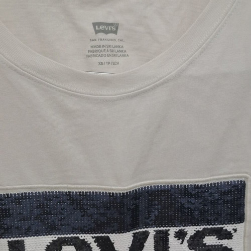 Levi's t-shirt with sequins like new
