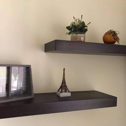 Living room unit like new, dark walnut color