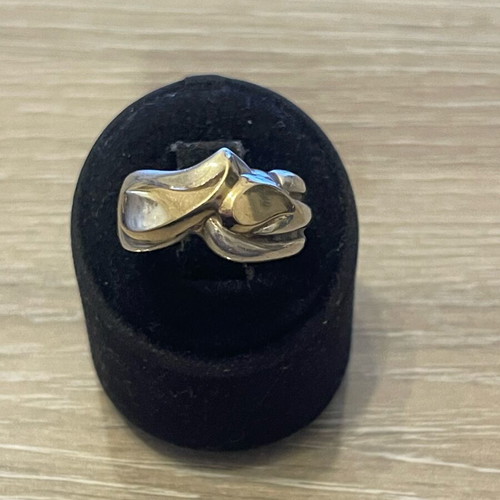 Asimochryso 925 585 ring used, size 55