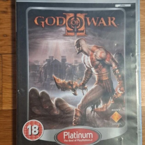 God of War 2 PlayStation 2 PS2 Platinum game