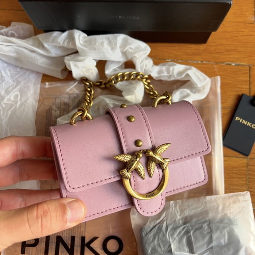 Pinko Mini Bag new, pink, shoulder style, 12x8 cm