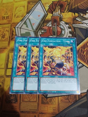 Fire Formation - Tenki Playset near mint condition, 3 cards