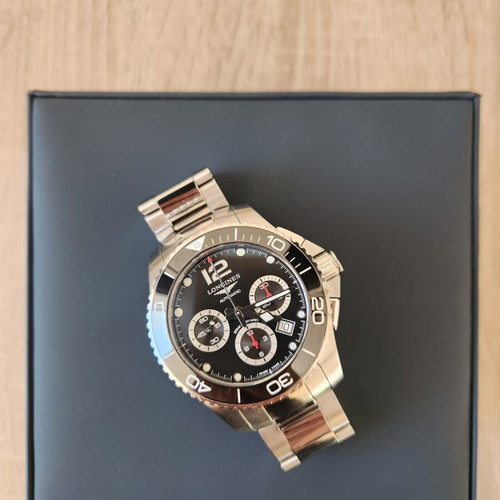 Longines Hydroconquest Chronograph Automatic watch like new, 300m