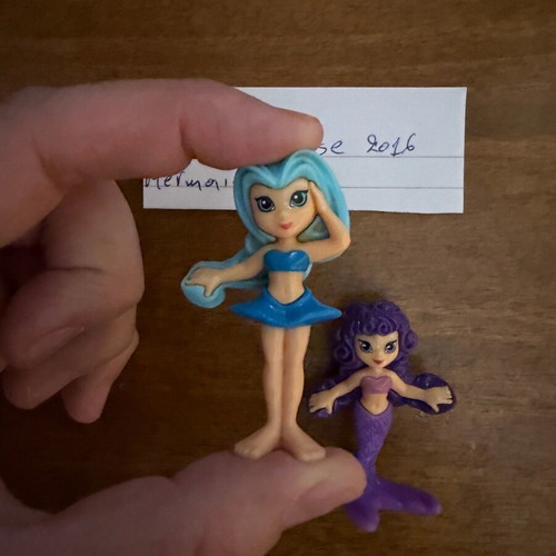 Фигурки Kinder Surprise Русалки 2016 употребявани, комплект от 2