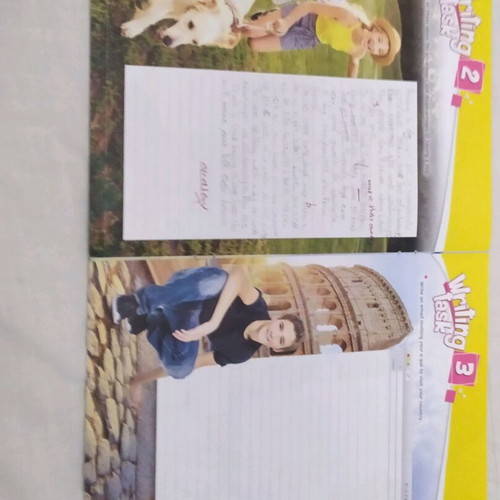 Tech it easy 3 Writer's Portfolio English school book used