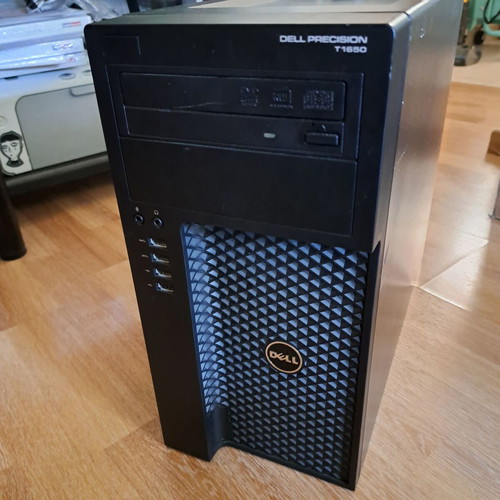 Dell Precision T1650 workstation used, i7 3770, PSU, DVD, no disk or RAM