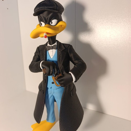Daffy Duck Gangster Figure 3D printed collectible