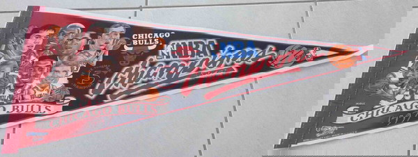 CHICAGO BULLS CHAMPIONS1997 Λαβαρο τοιχου ΝΒΑ ΜΠΑΣΚΕΤ #3 KUKOC, JORDAN, RODMAN , PIPPEN