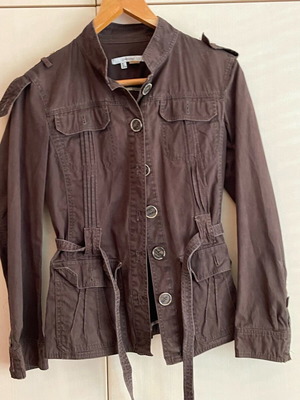 Zara brown coat like new, vintage