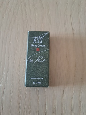 Henry Cottons In Red Miniature Eau de Toilette 7ml new with box