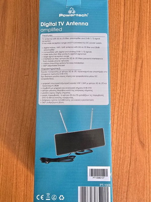 POWERTECH ψηφιακη κεραια εσωτερικού χώρου PT-1006
