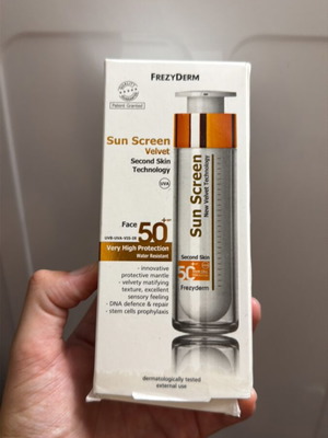 Frezyderm Sun Screen Velvet SPF 50