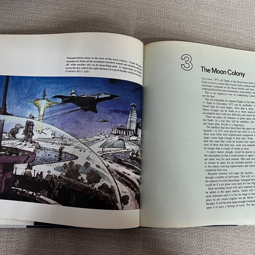 Our World In Space used book by Robert McCall and Isaac Asimov
