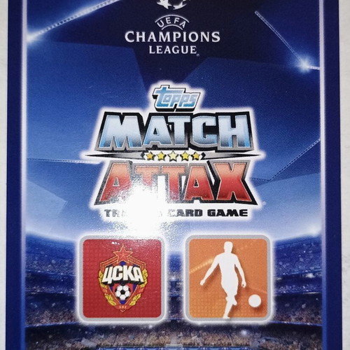 Bibras Natcho CSKA Moscow collectible card used