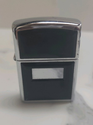 Zippo ultralite black collectible lighter used