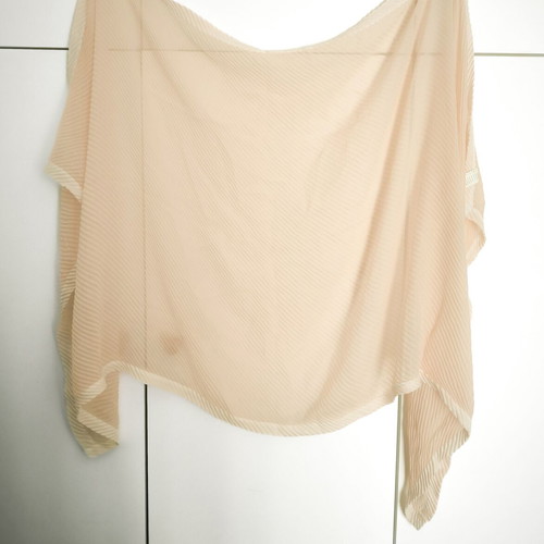 Bijou Brigitte scarf and shawl new soft salmon pink