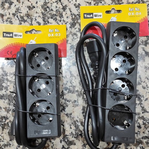 Power strips for UPS with 3 and 4 outlets, new