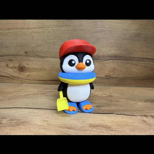Mr Penguin Beach figure new