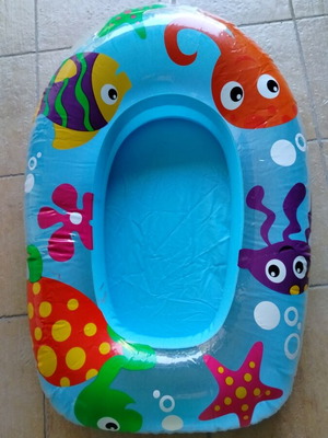 Inflatable children's boat like new