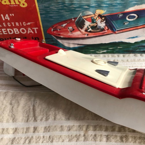 Tri-ang Scalex Electric Speed Boat 415S vintage used toy
