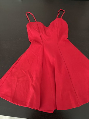 Κόκκινο φόρεμα Zara καινούργιο, μέγεθος Small