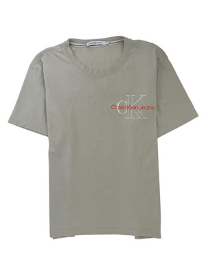 Calvin Klein Jeans men's t-shirt 2XL like new, beige
