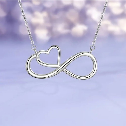 Minimal necklace new stainless steel 316L silver