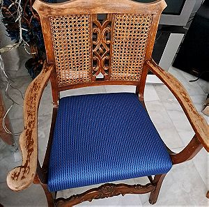 Vintage Ξύλινες Χειροποιήτες καρέκλες
