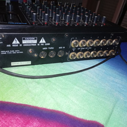 Phonic stereo mixer used, vintage