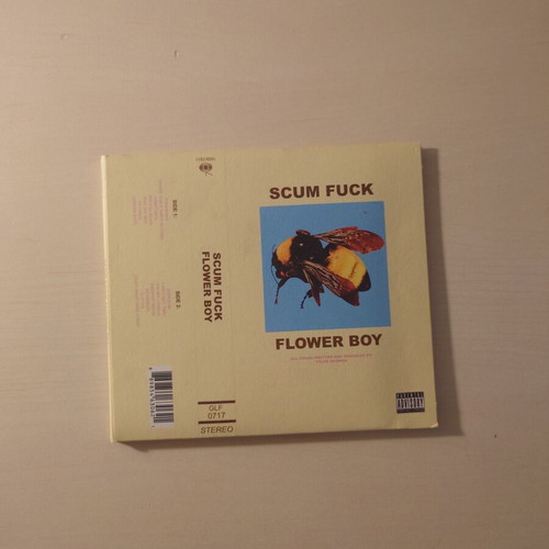 Tyler the Creator Flower Boy CD, alternative cover, hip-hop