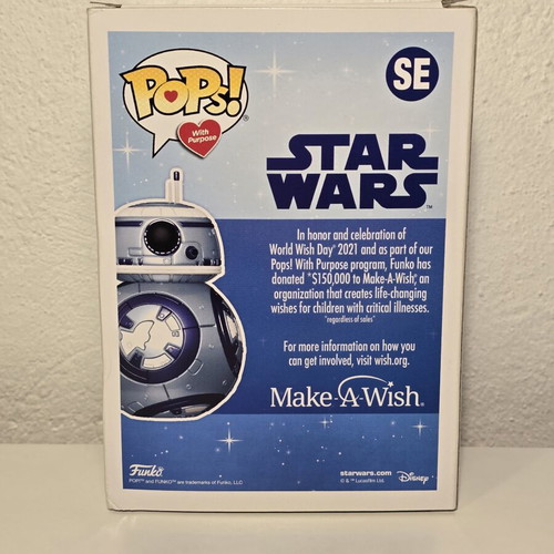 Funko POP! BB8 Star Wars BB-8 SE Make A Wish Special Edition used