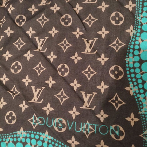 Louis Vuitton x Yayoi Kusama cotton scarf like new