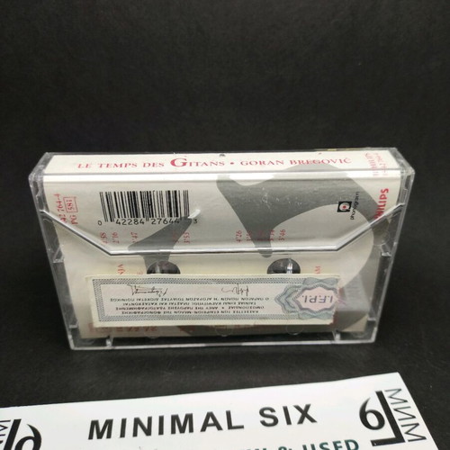 G. Bregovic Le Temps Des Gitans cassette used, traditional