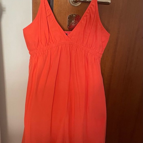 Patricia Pepe Silk Dress Like New, Coral, Size S