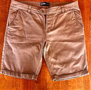 Terranova Short Pants for Men Beige / Terranova Ανδρική Βερμούδα Μπέζ