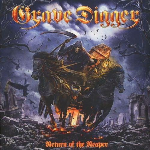 Grave Digger Return Of The Reaper 2LP 180g Black Vinyl Limited Edition new