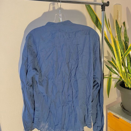 Zara men's shirt L like new, blue