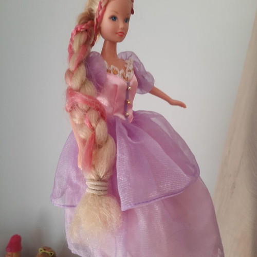 Simba Steffi Love vintage doll lot of 2 (Rapunzel / Ballerina)