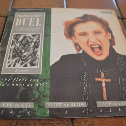 Propaganda Duel / Jewel 7'' Single 45 RPM used, synth pop